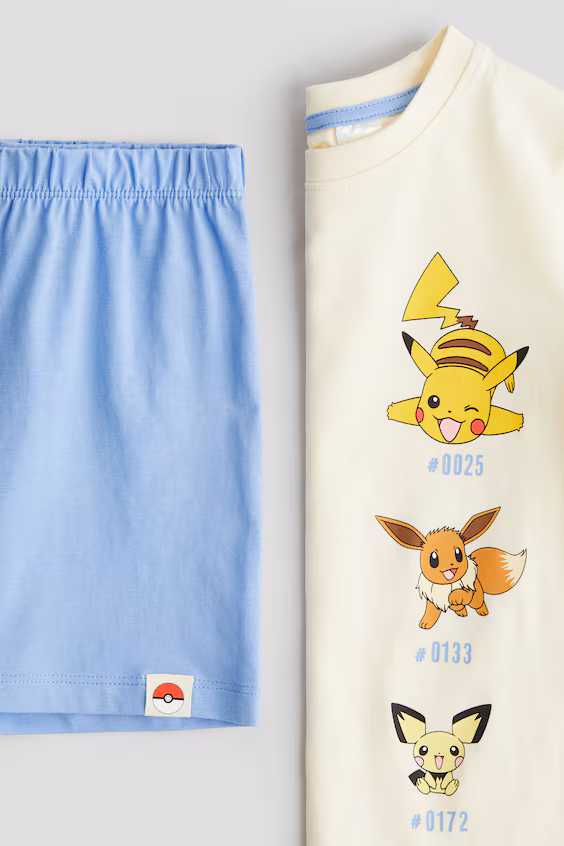 Пижама с принтом