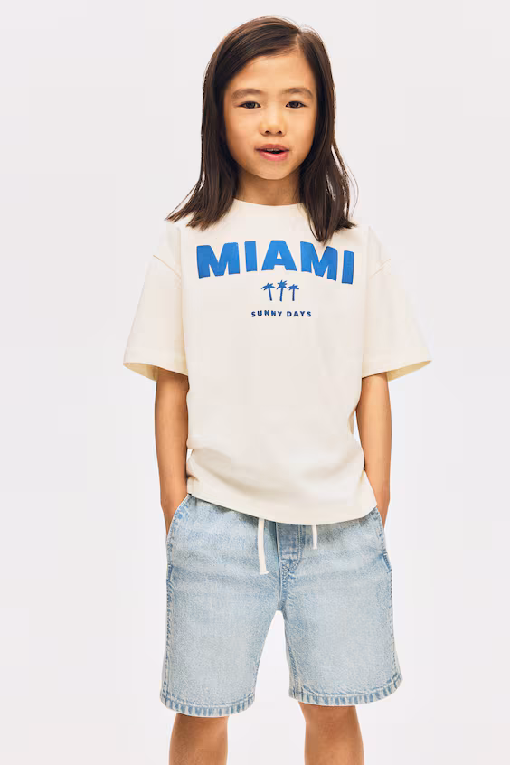 Джинсовые шорты из мягкого хлопка