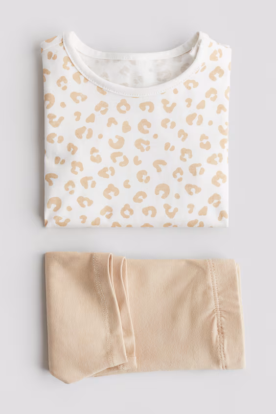 Комплект из 2 предметов из хлопкового джерси