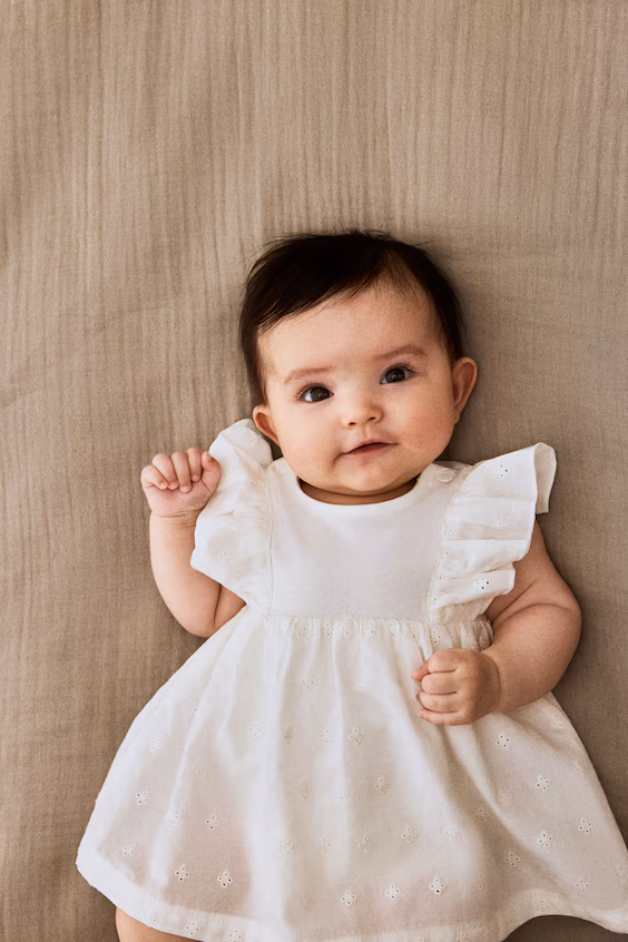 Платье-боди с оборкой