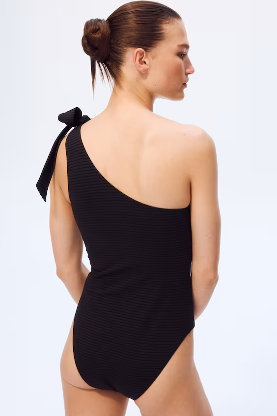 Купальник с подкладкой на одно плечо