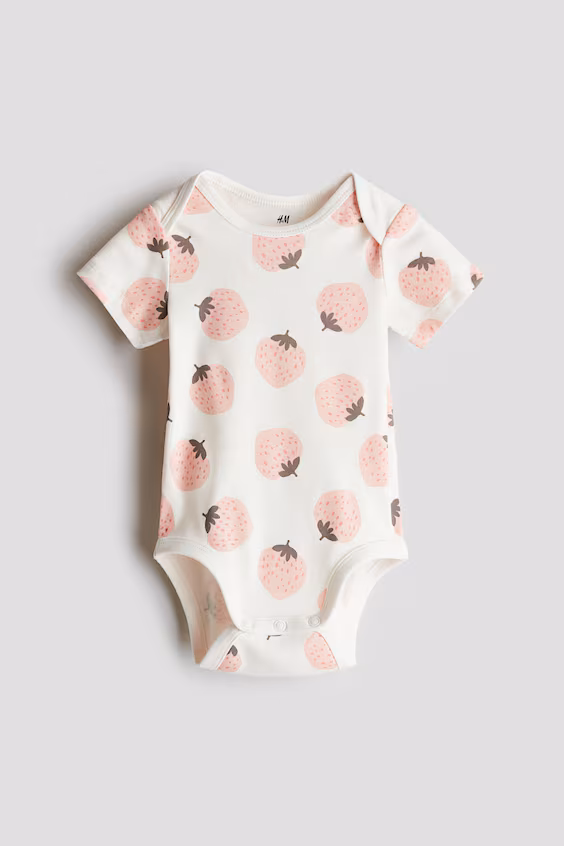 Боди с принтом и перекрещенными плечами