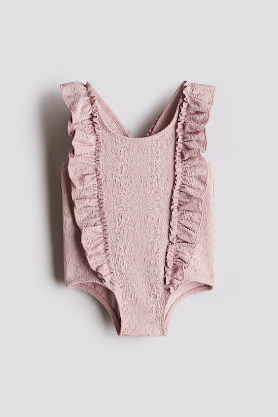 Купальник с оборками