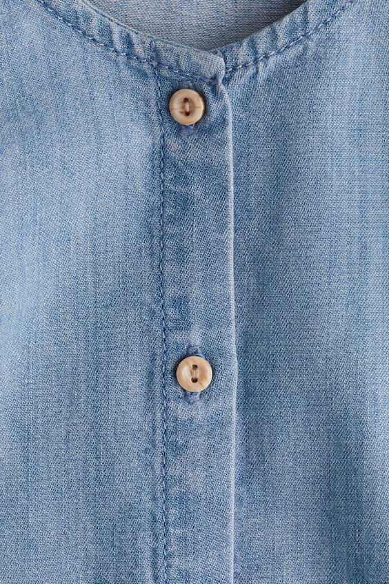 Джинсовый комбинезон