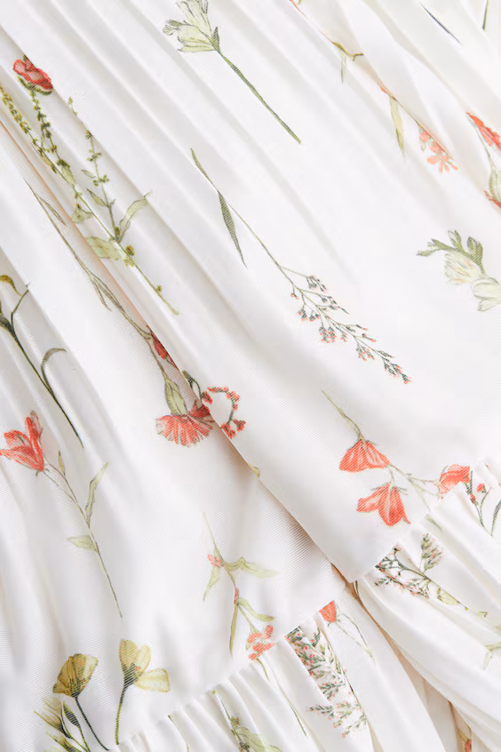 Длинная плиссированная юбка