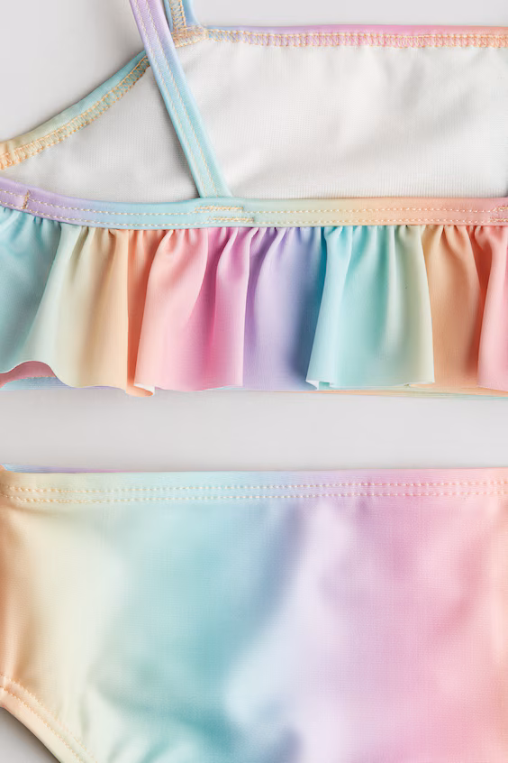 Бикини с оборкой