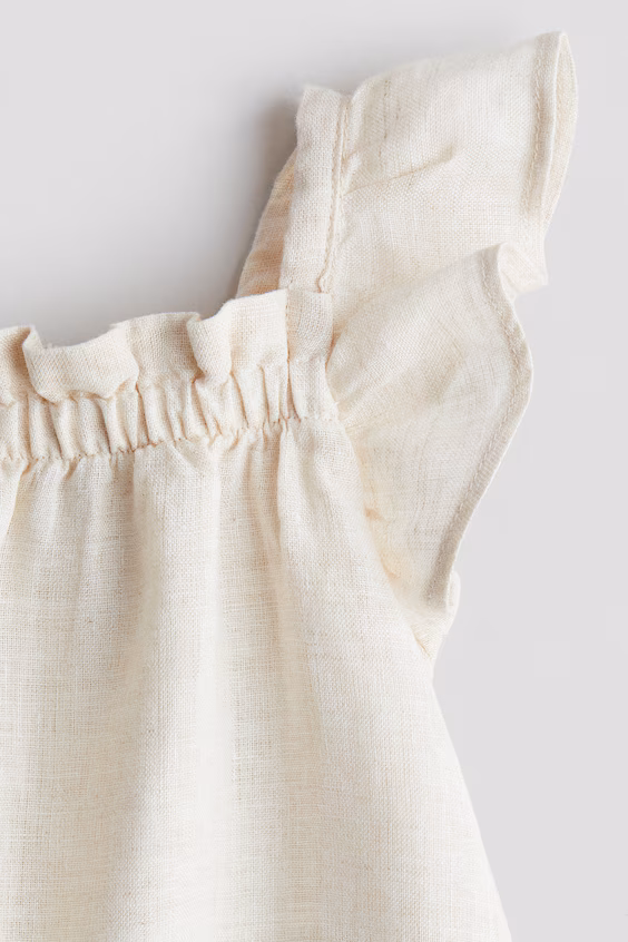 Полукомбинезон из льна