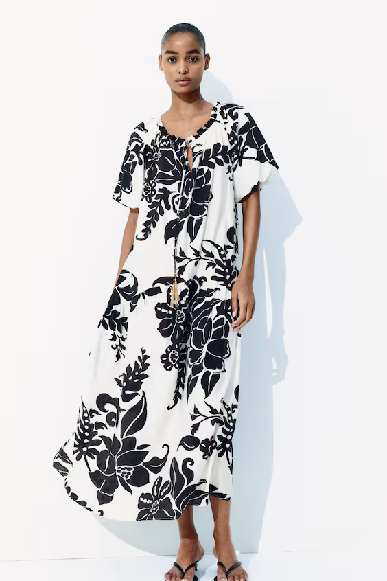 Платье с завязкой