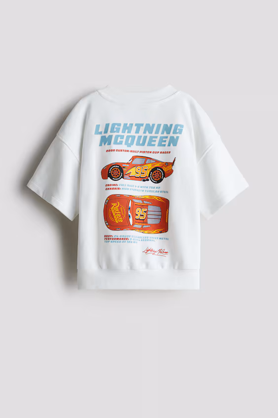 Комплект из 2 предметов в принтованном махровом полотне