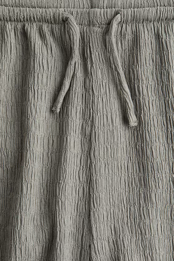 Брюки из мягкого текстурного джерси