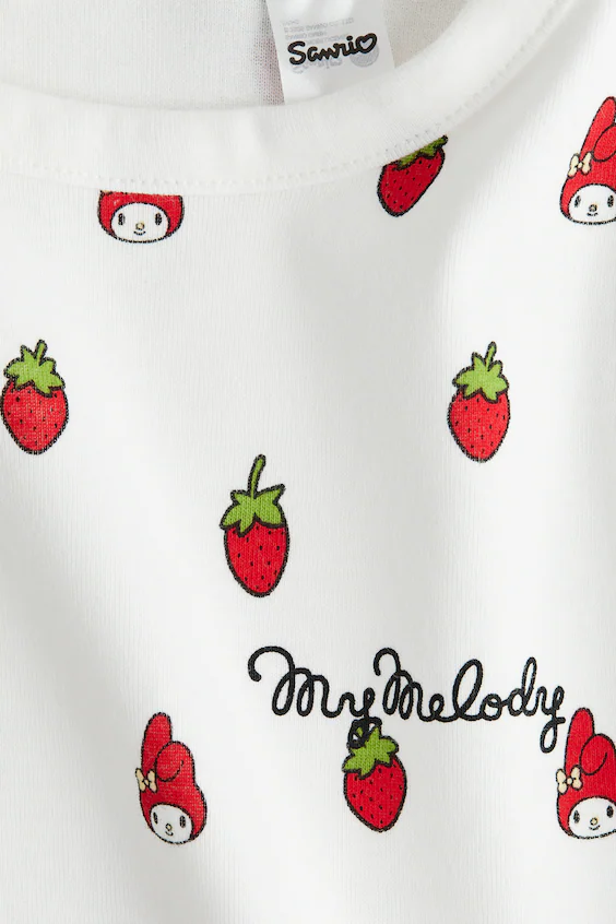 Топ без рукавов с принтом