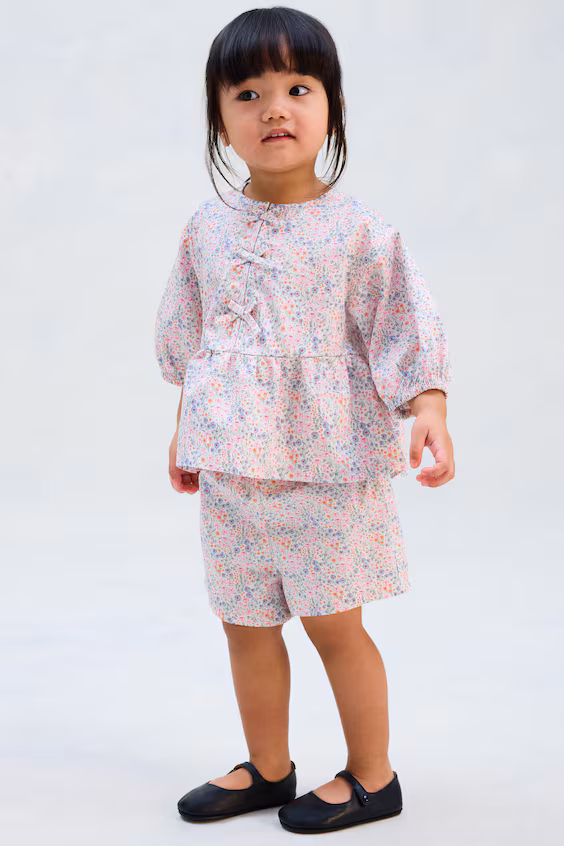 Комплект из 2-х предметов из хлопковой поплина