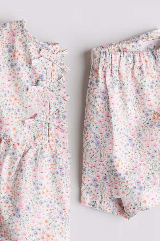 Комплект из 2-х предметов из хлопковой поплина