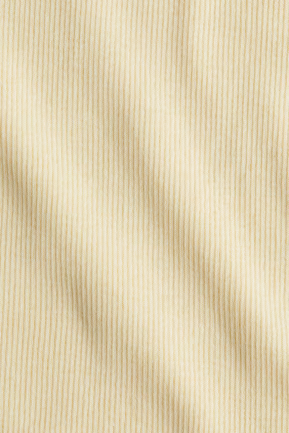 Топ без рукавов из мягкого хлопкового рубчика