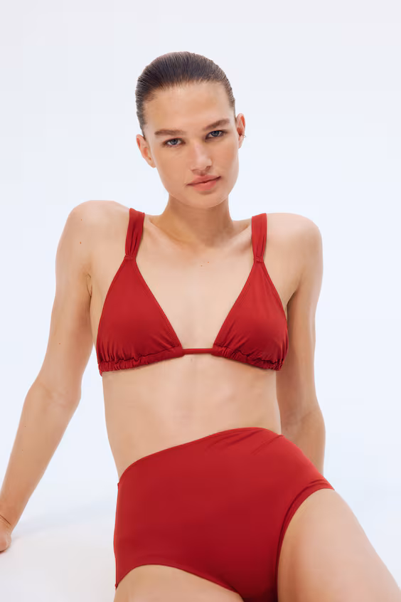 Бикини верх треугольный с подкладкой