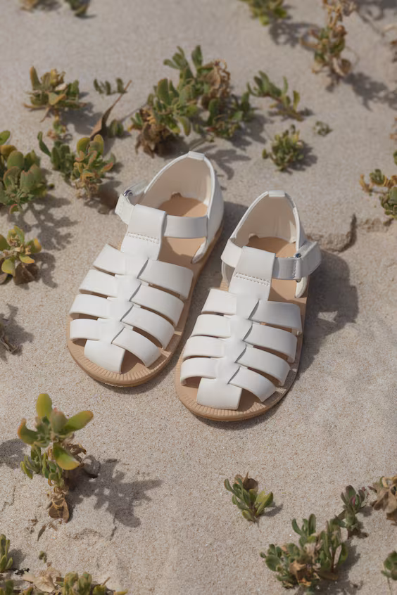 Сандалии в стиле рыбака