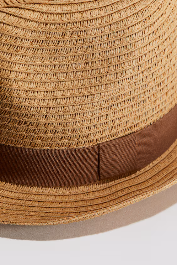 Соломенная шляпа h&m
