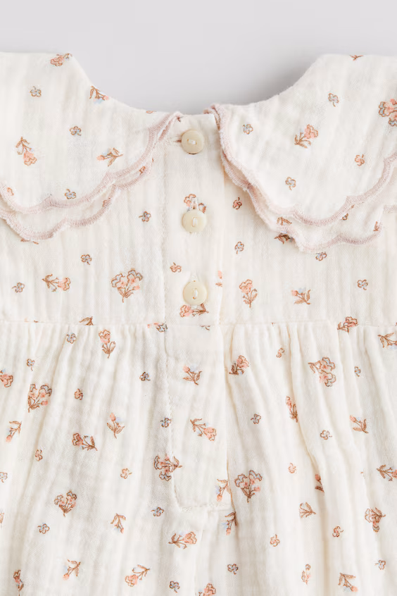 Комбинезон из хлопковой муселина