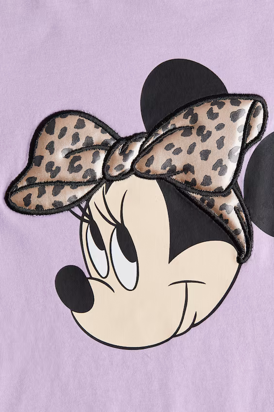 Футболка из хлопка с принтом