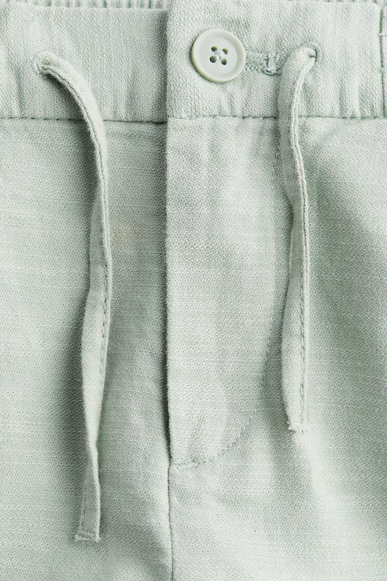 Брюки-чино с отворотами из хлопка