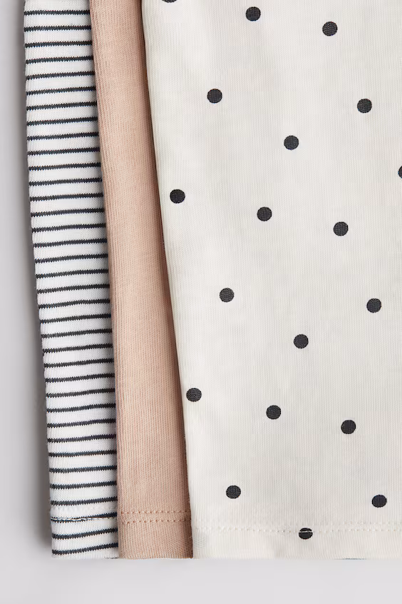 Набор из 3 комбинезонов из хлопка