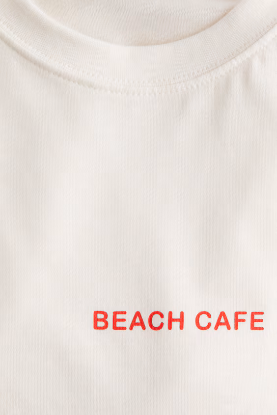 Футболка с принтом