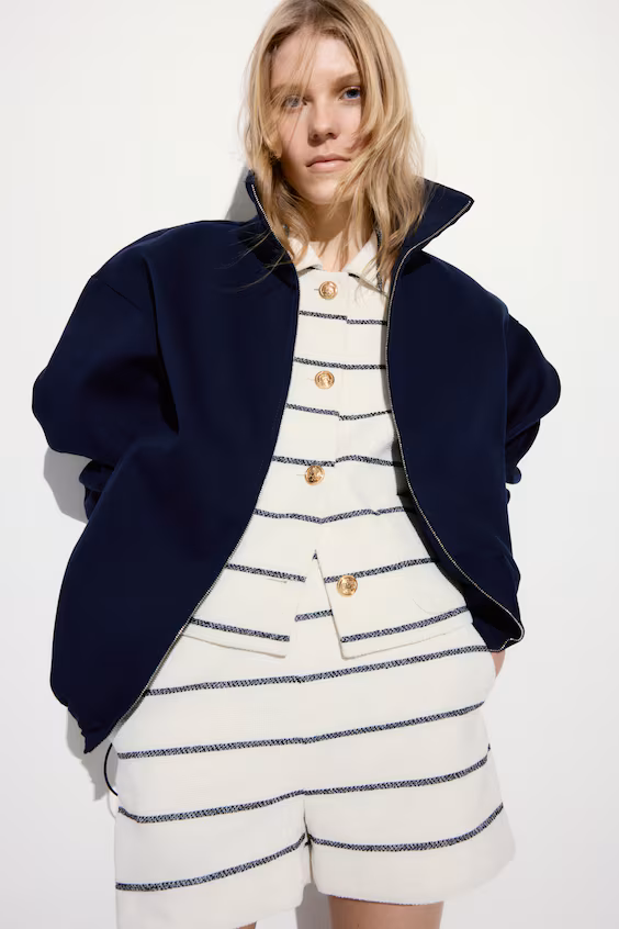 Куртка с короткими рукавами