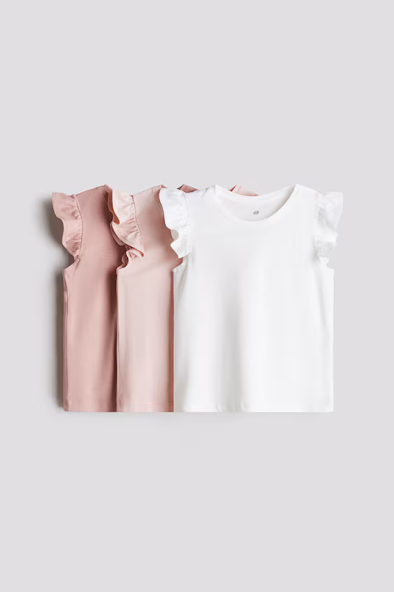 Набор из 3 свитеров с рюшами на рукавах