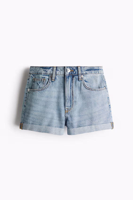 Джинсовые шорты high