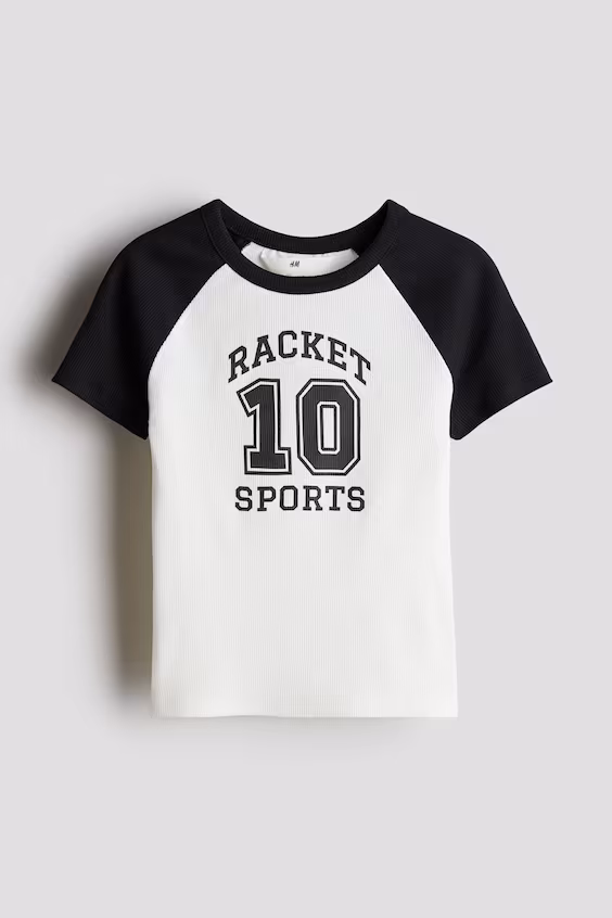 Джемпер из хлопка с принтом