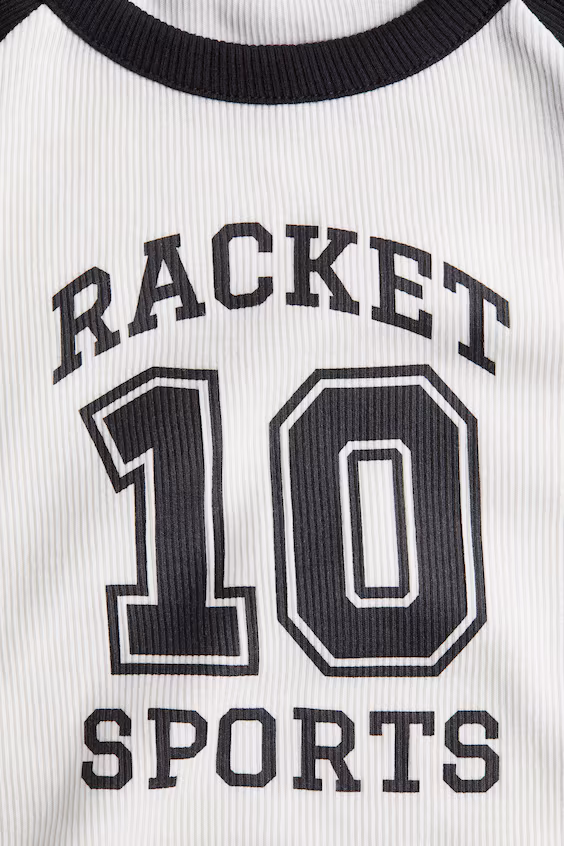 Джемпер из хлопка с принтом