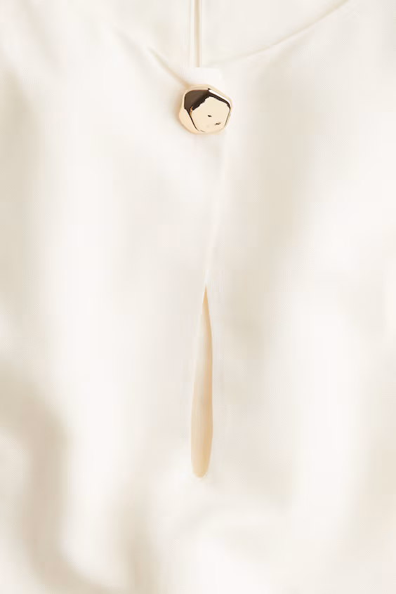 Платье из смеси льна