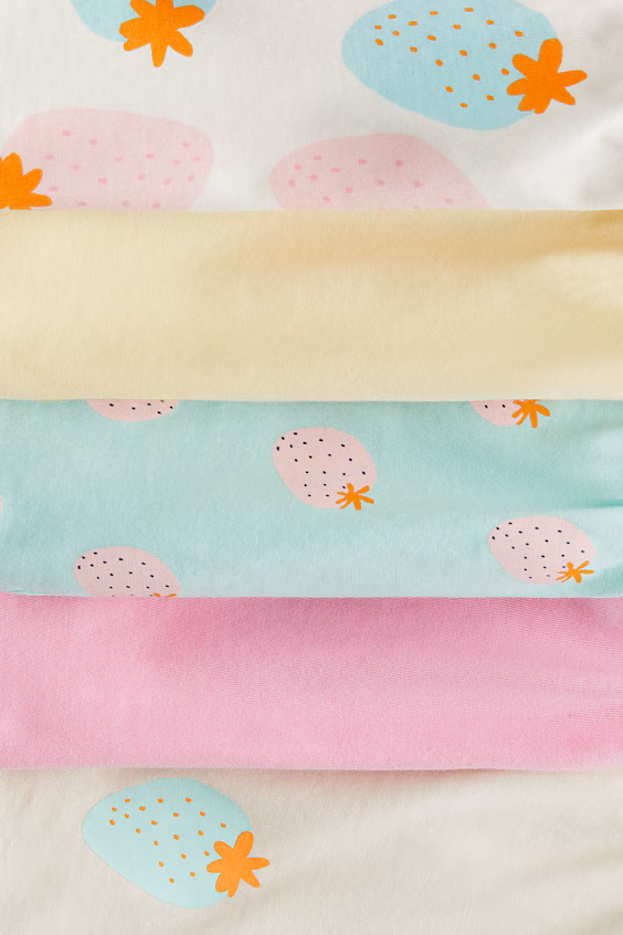 Набор из 5 пар хлопковых шортов