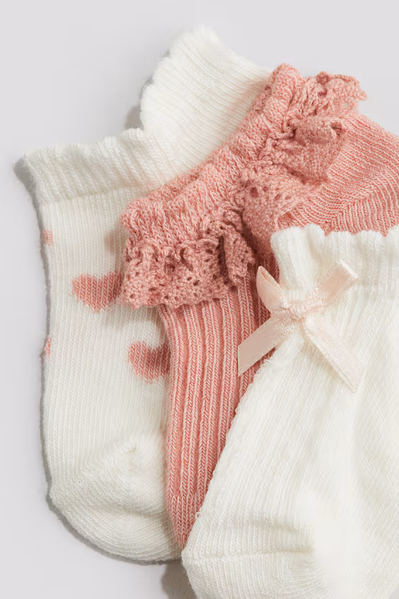 Набор из 4 пар носков без резинки