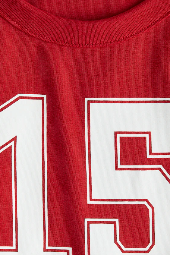 Топ без рукавов из хлопка с принтом