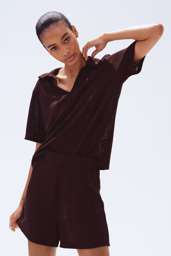 Шорты из трикотажа