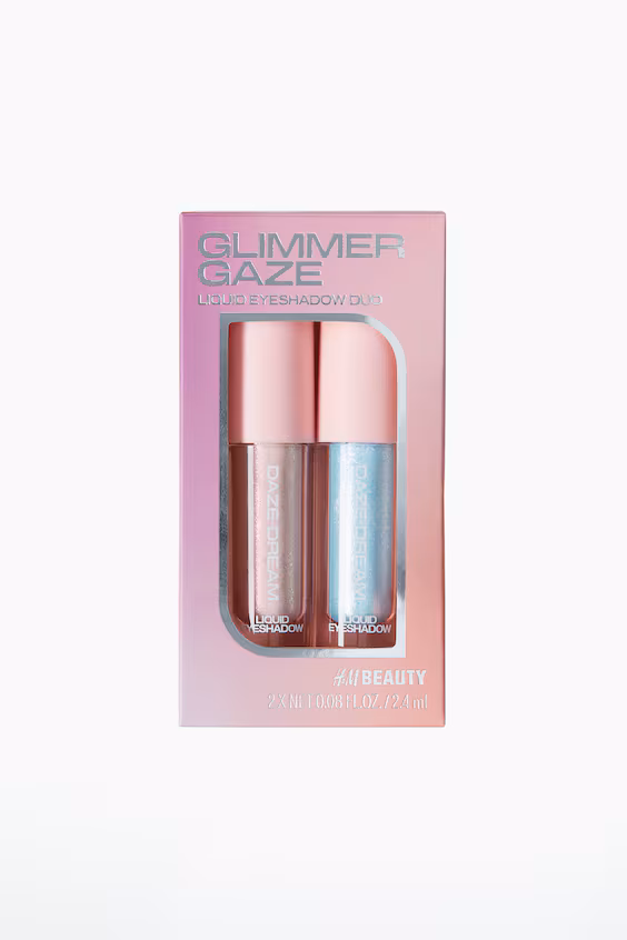 Набор жидких теней для век в двойной упаковке