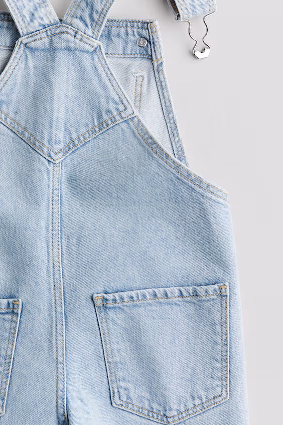 Джинсовый комбинезон