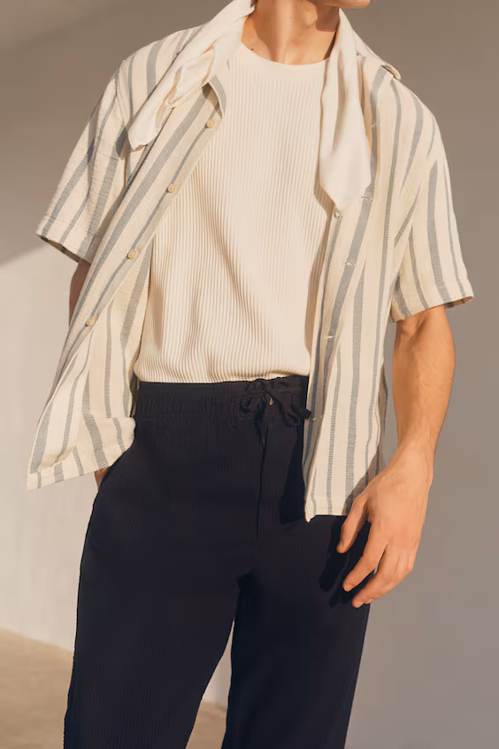 Брюки из смеси лиоцелла regular fit