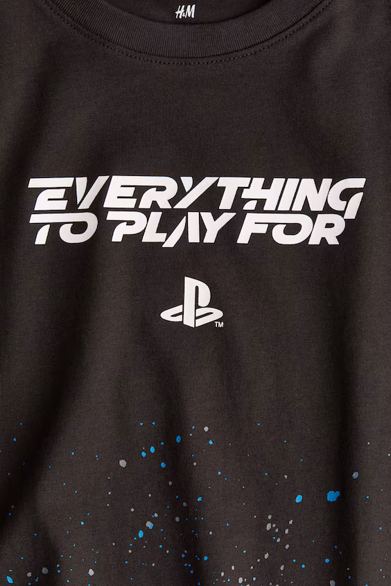 Футболка с принтом