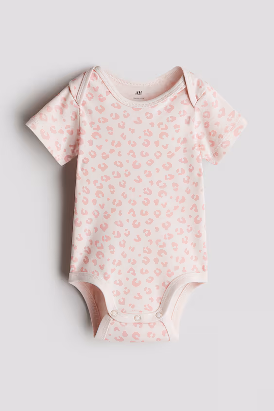 Боди с принтом и перекрещенными плечами