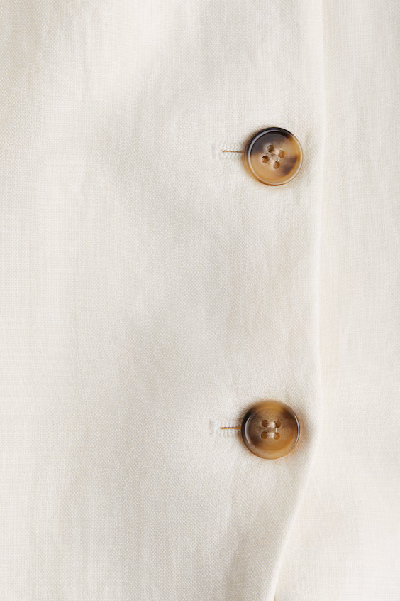 Жилет с завязкой на талии