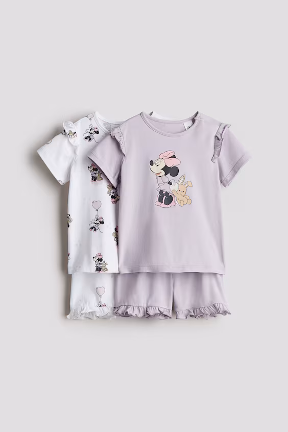 Набор 2 пижам из хлопка