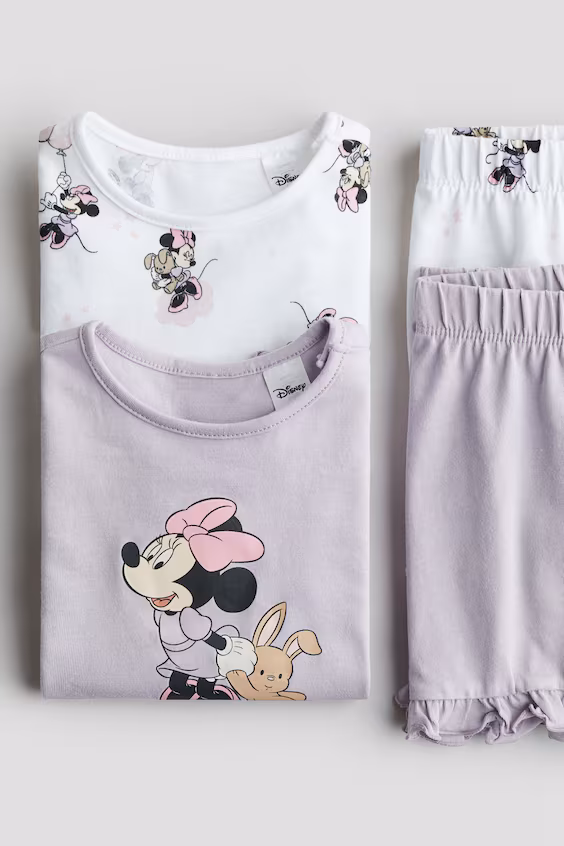 Набор 2 пижам из хлопка