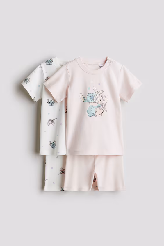 Набор из 2 пижам из хлопка