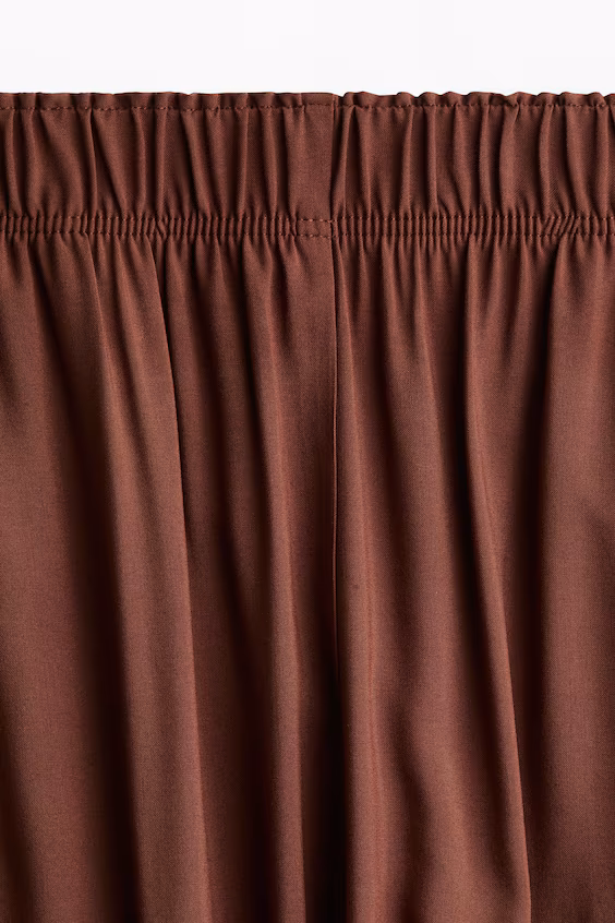 Шорты-слипоны до щиколотки