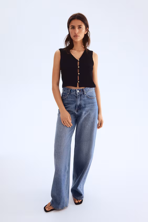 Жилет из текстурного джерси