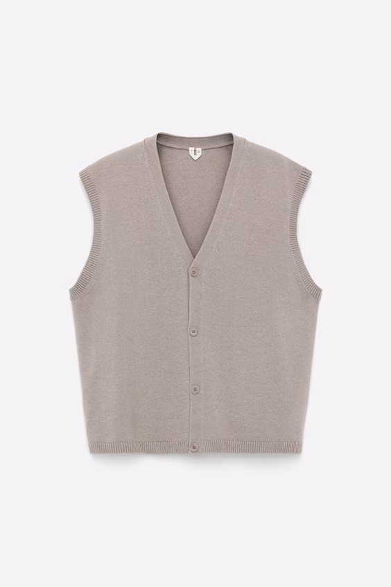 Пальто из шерсти и хлопка