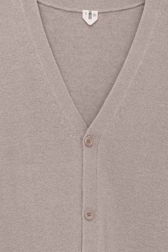 Пальто из шерсти и хлопка