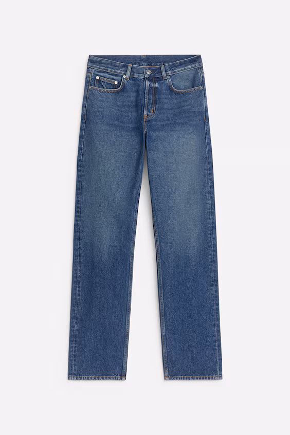 Широкие джинсы прямого кроя ocean